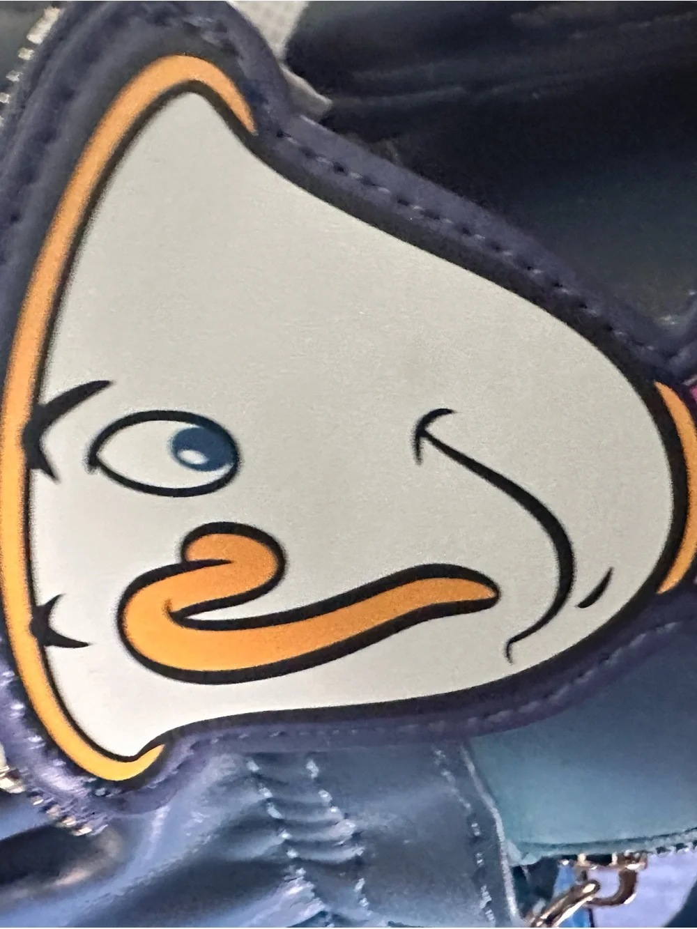 Navy Blue Disney Beauty & the Beast Lumière Backpack - Picture 14 of 14